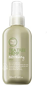 Tea Tree Hemp Multitasking Spray – Feuchtigkeits-Spray Mit Hanf-Extrakt, All in One Styling-Vorbereitung, Anti-Frizz für Alle Haartypen, 200 ml