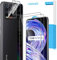 GEEMEE für Realme 8/Realme 8 4G (6,4) de Pantalla Protector de Lente de cámara,【2 Pack + 2 Pack 】 Cristal Templado Película Vidrio Templado 9H Alta Definicion Glass Screen Protector -Transparente