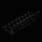 Shanrya Coral Bracket Aquarium Coral Rack, Aquarium für Aquarium Fischbecken 23 Löcher