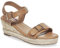TERRE DE MARINS Femme Teatime Sandale, Camel, 39 EU