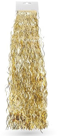 TK Gruppe Timo Klingler 10x Gold Lametta - Stanniol Metal Technology - täuschend echt als Deko Dekoration zu Weihnachten