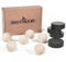 Hockey Revolution Essentials Kit – schwedische Stickhandling Bälle aus Holz mit Hockey-Pucks und starkem Kunststoff-Puck – Trainingsgeräte ohne Sprungkraft