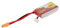 Dilwe 7.4V 1500mAh 100C 2S Lipo Battery with XT60 Plug for H210 RC Racing Car Quadcopter Model Hobby