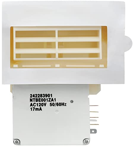 242303001 Refrigerator Damper Assembly Air Damper Control Assembly Compatible with Frigidaire Compatible with Crosley White replaces 3016452 AP5788340 PS8746718 EAP8746718 Fits DFH, FFE, FFH, FFS, LFS