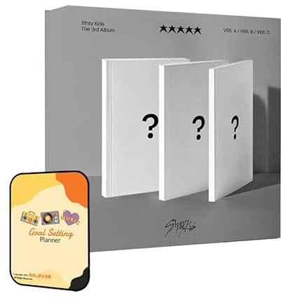 ★★★★★ (5-STAR) Stray Kids Album [Normal ver. (VER. B)]+Pre Order Benefits+BolsVos K-POP Inspired Digital Planner, Digital Sticker Pack (THE 3RD ALBUM)