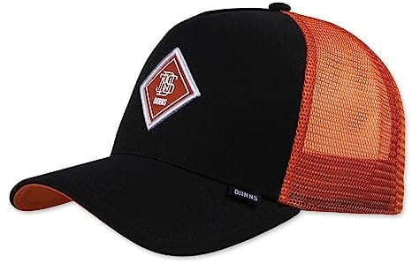 Djinns - Match DNC (Black/rost) - Trucker Cap Meshcap Hat Kappe Mütze Caps