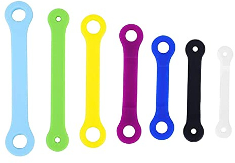 Paowsietiviity Cuillère anti-secousses en silicone avec sangle, Seulement 7 dragonnes, 1 Set Eating Aid Tableware