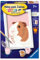 Ravensburger CreArt 23758 - Niedliches Meerschweinchen - Malen nach Zahlen für Kinder ab 7 Jahre, Malset mit Rahmen, Pinsel und Acrylfarben, Geschenk für Mädchen und Jungen