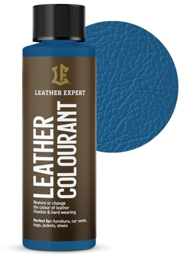 Leather Expert Peinture Cuir très couvrante à Base d’Eau – sans Alcool, pour Cuir Naturel et écologique – Ne Fissure Pas, ne s’écaille Pas – Idéale pour Tous Accessoires – Large Choix de Couleurs