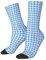 Wrasche Pink Monkey Socken, adrett, Crew-Socken, lässig, lustig, verrücktes Kleid für Damen, Herren, Teenager, Geschenk, Blue Rabbit Roller-Affe, Einheitsgr��e