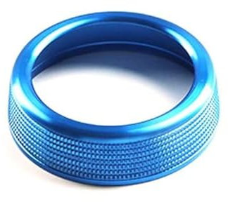 Kompatibel Mit 5 7er 6GT X3 X4 G01 G08 G02 G30 G38 G11 G12 2018 2019 2020 2021 2022 2023 2024 Auto-Multimedia-Knopfabdeckung, Zierknopf-Aufkleber auto schalter dekoration(Color:color1)