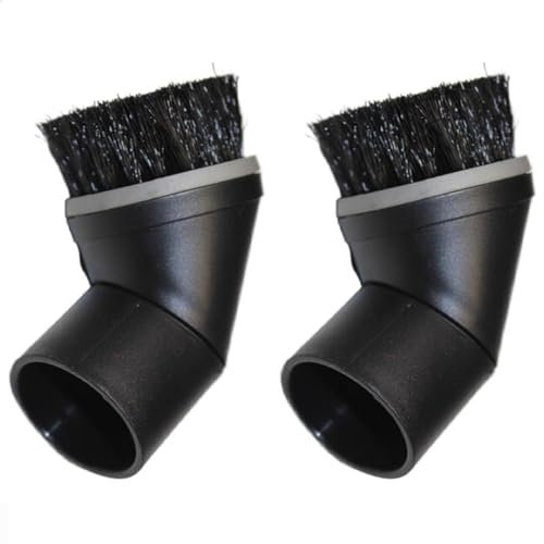 Daaxing Swivel Dusting Brush Attachment Fit for Miele S Series SSP-10, 07132710 Vacuum Cleaner Spare Parts,35mm Inner Diameter (2PCS)