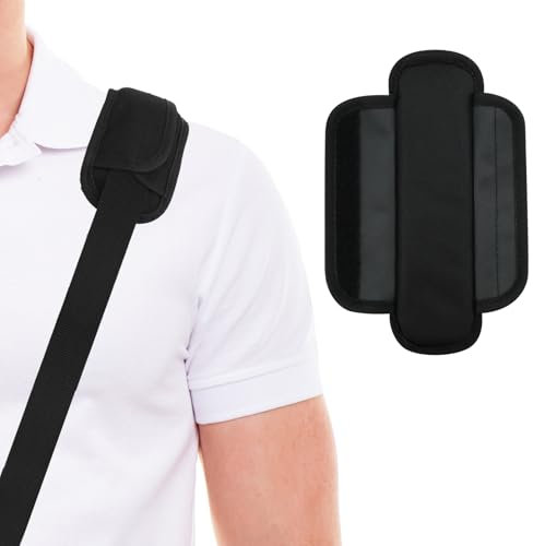 Detachable Shoulder Strap Pads Bag Strap Shoulder Pad Universal Car Seat Strap covers Air Cushion Soft Relieve Shoulder Pain for Pushchair Bag Camera Laptop Guitar Straps Travel Packing Outdoor Sports