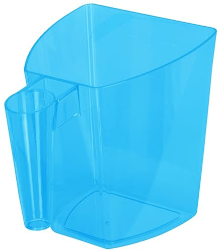 Covalliero Pelle à Grains Transparente, 2 kg, Bleu Roi