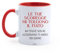 Tazza in Ceramica Rossa - scritta le scoregge mi tolgono il fiato - Ceramica - Design Divertente - Uso Quotidiano - Collezione Umoristica