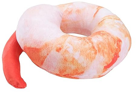 BRIGHTFUFU Garnelen Plüschtier Gefüllt Realistische Meerestiere Puppe Spielzeug Kissen Für Kinderzimmer Bett Möbel Dekoration