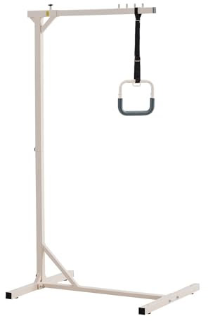 VEVOR Bettgalgen 965x770x1720mm, freistehender Krankenaufrichter bis 113 kg Tragkraft, Bettaufrichter für ältere & behinderte Menschen, ideal für Krankenhäuser, Pflegeheime, häusliche Pflege