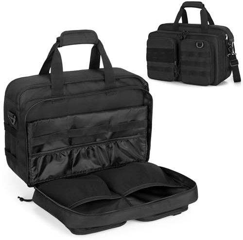 PGmoon Tasche Kompatible mit PS5/PS5 Slim/PS5 Pro | Tragetasche für 15,6-Zoll-Laptops, Controller, Spiel-Discs und weiteres Zubehör (Patent Design)