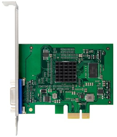 Aisuoka AST2400 ST425 PCIe X1 VGA Graphics Card for Win10/for Win 11 2K 1920 X1200 32bpp@ 60Hz PCIE 32/64 Expansion Adapter