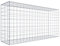 GABIONA Gabion 200 x 100 x 50 cm - Galvanisé et résistant aux intempéries - Panier gabion robuste avec mailles de 10 x 10 cm