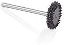 Kutzall Fraise à Scie Rotative Extreme, Axe 1⁄8, Très Grossière - Accessoires pour Dremel, Foredom, Milwaukee. Carbure de Tungstène Abrasif, 3⁄4 (19mm) Dia. X 1⁄8 (3.1mm) de Longueur, RSX-34-EC