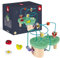 Janod - Caterpillar and Co Looping - Wooden Early - Learning Toy - Educational Game - Fine Motor Skills - 12 Months - J08253