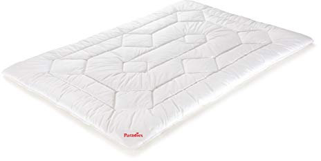 PARADIES Anela Duett Bio Bettdecke 155x220 cm - Winterdecke, Öko-Tex Zertifiziert Standard 100 Klasse 1, medizinisch getestet