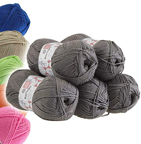 5 x 100g Strickgarn Kartopu BABY ONE Antipilling Babywolle Babygarn, Farbwahl