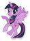 Ballonim® My Little Pony Twilight Sparkle ca. 80cm Luftballons Folienballon Party Dekoration Geburtstag