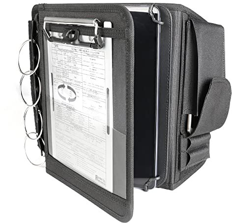 Pilot Kneeboard, include portablocco in alluminio. Adatta per iPad Pro 9,7, 10,5, 11, iPad e iPad Air 1/2/3/4/5/6 e qualsiasi altro tablet da 9 - 11