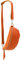 SH Leder ® echt Leder Hüfttasche Damen Herren Unisex Gürteltasche für Festival Reise Bauchtasche kleine Crossbody Bag Frauen Ledertasche 23x12cm AVA G292 (Orange)