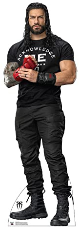 Cardboard People Roman Reigns Pappaufsteller zum Aufstellen – WWE Superstar