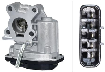 HELLA 6NU 014 864-621 EGR Valve - 12V - Electric - 5-pin connector