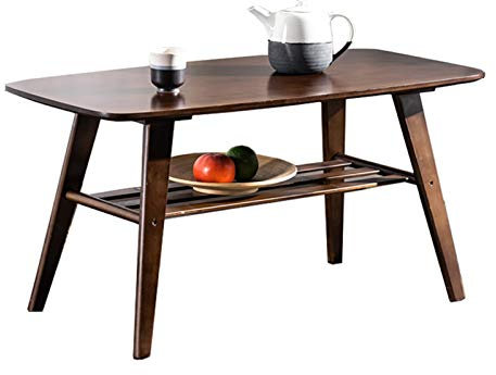 Couch Beistelltische Couchtisch Mitteltisch Doppelschicht Couchtisch Beistelltisch Wohnzimmer Beistelltisch Untergestell Aufbewahrung Dekorative Möbel Couchtische (Farbe: Grau)