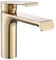 Rea Waschtischarmatur HASS GOLD BAS Wasserhahn Bad Badarmatur aus Messing Armatur für Waschbecken Badezimmer Mischbatterie Waschbecken Einhebel (Gold)