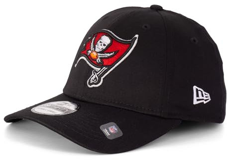 New Era Cap Herren Basecap Limited Edition NFL NBA MLB Mütze 39THIRTY (Tampa Bay Buccaneers Black V1, L-XL)