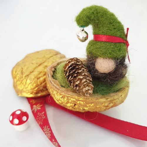 Zaubernuss, Wichtel, Überraschungsnuss, Adventskalender, Wichteln, Nikolaus Geschenk, Gabentisch