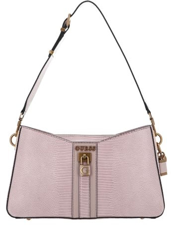 GUESS Femme Ginevra Sac à bandoulière, Rose Clair, Taille Unique