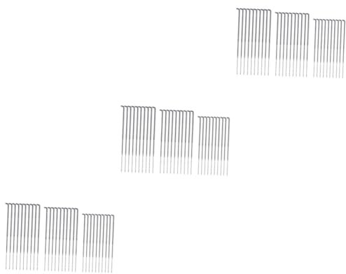 NUOBESTY 180 Piezas Aguja De Fieltro De Fibra De Lana Agujas Para Coser Tapices Herramientas De Bricolaje Kits De Fieltro De Aguja Pluma De Bordado La Cruz Aguja De Tejer