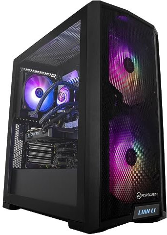PCSpecialist Pro PC Gamer - AMD Ryzen 5 5600X 3,70 GHz 6-Core, 16 Go RAM, GEFORCE RTX 4060 Ti 8 Go, 1 to M.2 SSD, Windows 11 Home