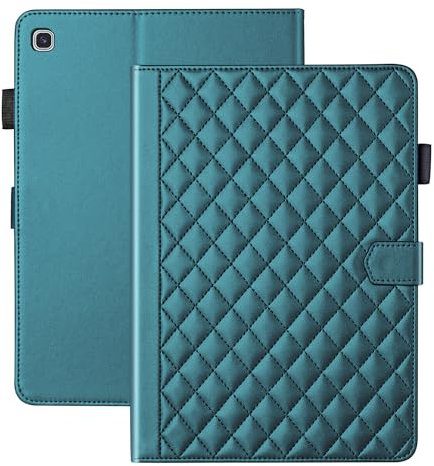 Vaitasy Funda para Samsung Galaxy Tab A 10.1 Pulgadas 2019 SM-T510/SM-T515 Business Cuero PU Tablet Carcasa para Galaxy Tab A 10.1 2019 con Ranura para Tarjeta Verde