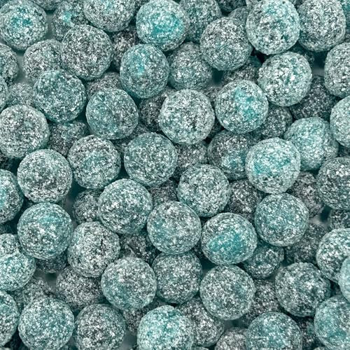 MyCandyShop Stupidly Sour Sweets 250g - Raspberry - World's Sourest Sweets -Intense Coating, British Made Boiled Sour Candy- Great For Extreme Challenges
