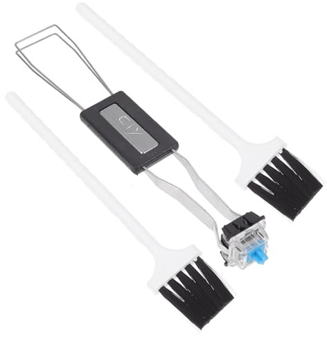 OSALADI 3pcs Mechanical Keyboard Cleaning Brush Computer Cleaning Tool Portable Keyboard Cleaner for Keycap and Puller