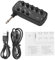 Amplificador de bajo Auriculares con 3 Simulaciones de Altavoces Enchufe y Reproduce para el bajo de Graves Eléctricos Mini Amp Mini Amp Portable 3 Tonos de Modulación (Guitarra)