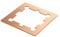 Qsvbeeqj AM5 CPU Thermal Pad AM5 Wärmeleitpastenschutz für 7950X 7900X 7700X 7600X Verbesserte Wärmeverteilung Niedrigere Temperaturen