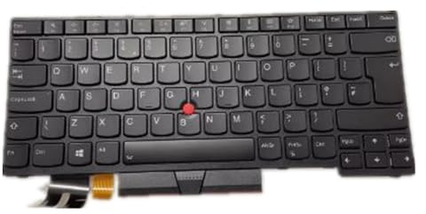 fqparts Laptop Tastatur für for Lenovo for Thinkpad T480s Schwarz UK Edition