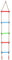 Rope Ladder for Kids 6FT Sturdy Plastic Nylon Ropes Climbing Toys Great for Swing Set Outdoor Tree House Playground