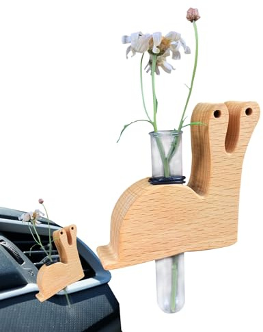Auto Hydrokultur Zuchtsystem Klimaanlagenhalter Wiederverwendbarer Auto | Hydrokultur Pflanzer Duft Holzdekoration Aromatherapie Diffusor Dekorative Innenraum Zierde Für Zuhause Auto
