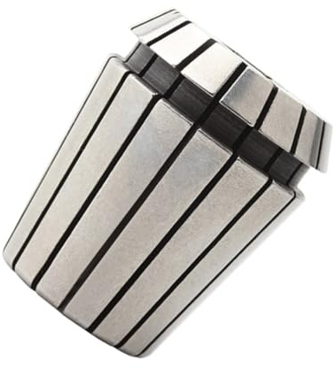 Supporto for mandrino for tornio CNC da 65 Mn, pinza a molla AA ad alta precisione da 0,008 mm utilizzata for l'incisione, 1 pezz0(0.015 * 32 * 12MM)