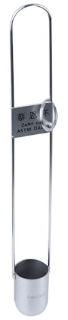 Zahn Cup Immersion Viscosity Cup No.1/2/3/4/5 Stainless Steel 44ml for Test The Viscosity of Newtonian or Approximate Newtonian Liquid (NO.5)